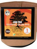Gro Pro Fabric Pot Tan – 1G